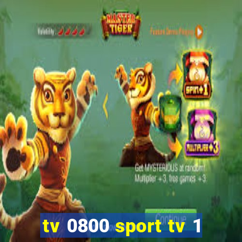tv 0800 sport tv 1